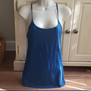 Forever 21 Medium Blue Skinny Classic Tank